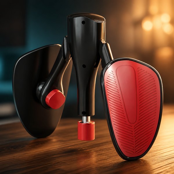 Allenatore KEGELFIT nero e rosso per esercizi di Kegel, vista prodotto